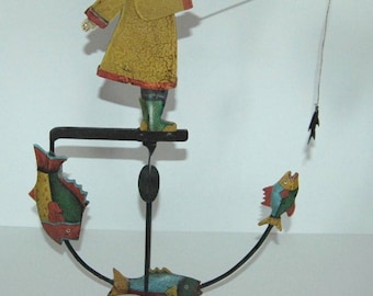 Authentic Models Fisherman Balance Toy TM047
