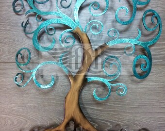 Tree of Life Curly Tree Wall Decor Wall Art