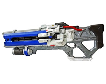 Soldier 76 rifle with LED's from Overwatch