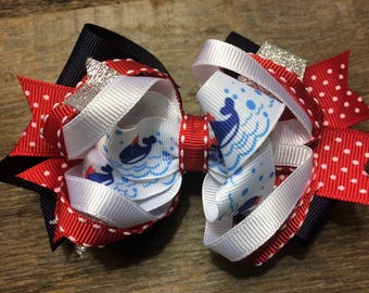 Whale Hair Bow