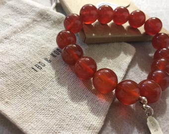 Carnelian bracelet