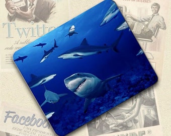 Sharks Mousepad Mouse Pad Great Gift Idea LMP679