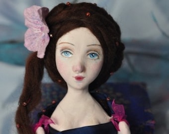 15% SALE! Padme, OOAK art doll