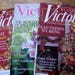 VICTORIA Magazines (3 issues) 2003 March, 2009 N/D, 2011 N/D.