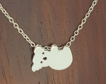 KOALA Handmade Sterling Silver .925 Necklace in a gift box