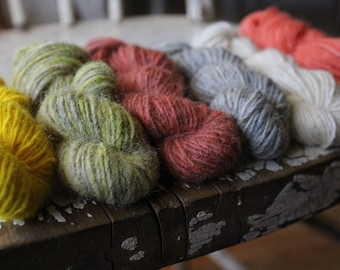 Seafolk - Naturally Dyed Mini Skein Sets