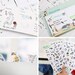 Kawaii Cat Stickers, cat deco stickers, cute kawaii sticker