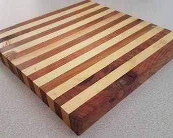 chopping sycamore spalted cheese block