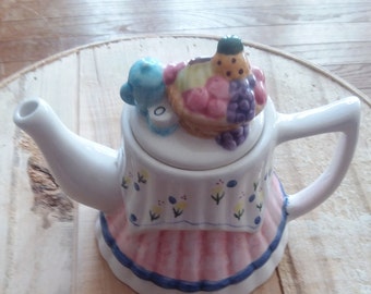 Vintage Whimsical Tea Table Teapot