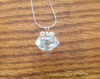 Self collected Herkimer Diamond necklace