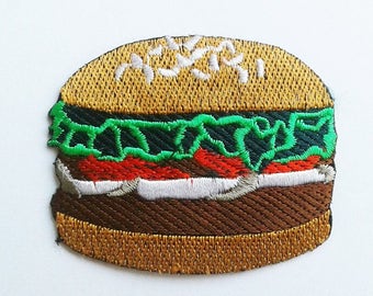 Hamburger cute patch.