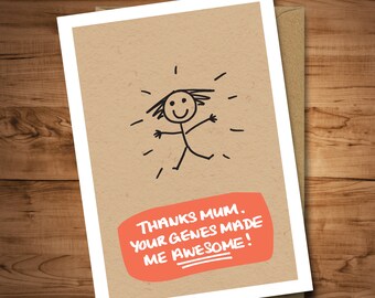 Awesome (mother's day card)
