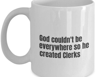 Clerk funny mug, Clerk funny mug, Clerk, gift idea