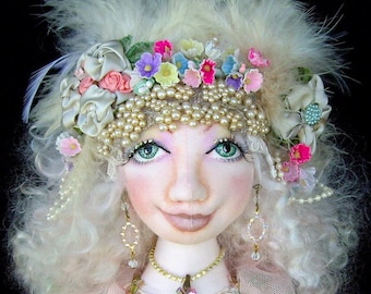 Cinderella 16" Cloth Doll Pattern CD By Caroline Erbsland Signed