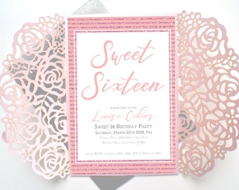 sweet 15 invitation