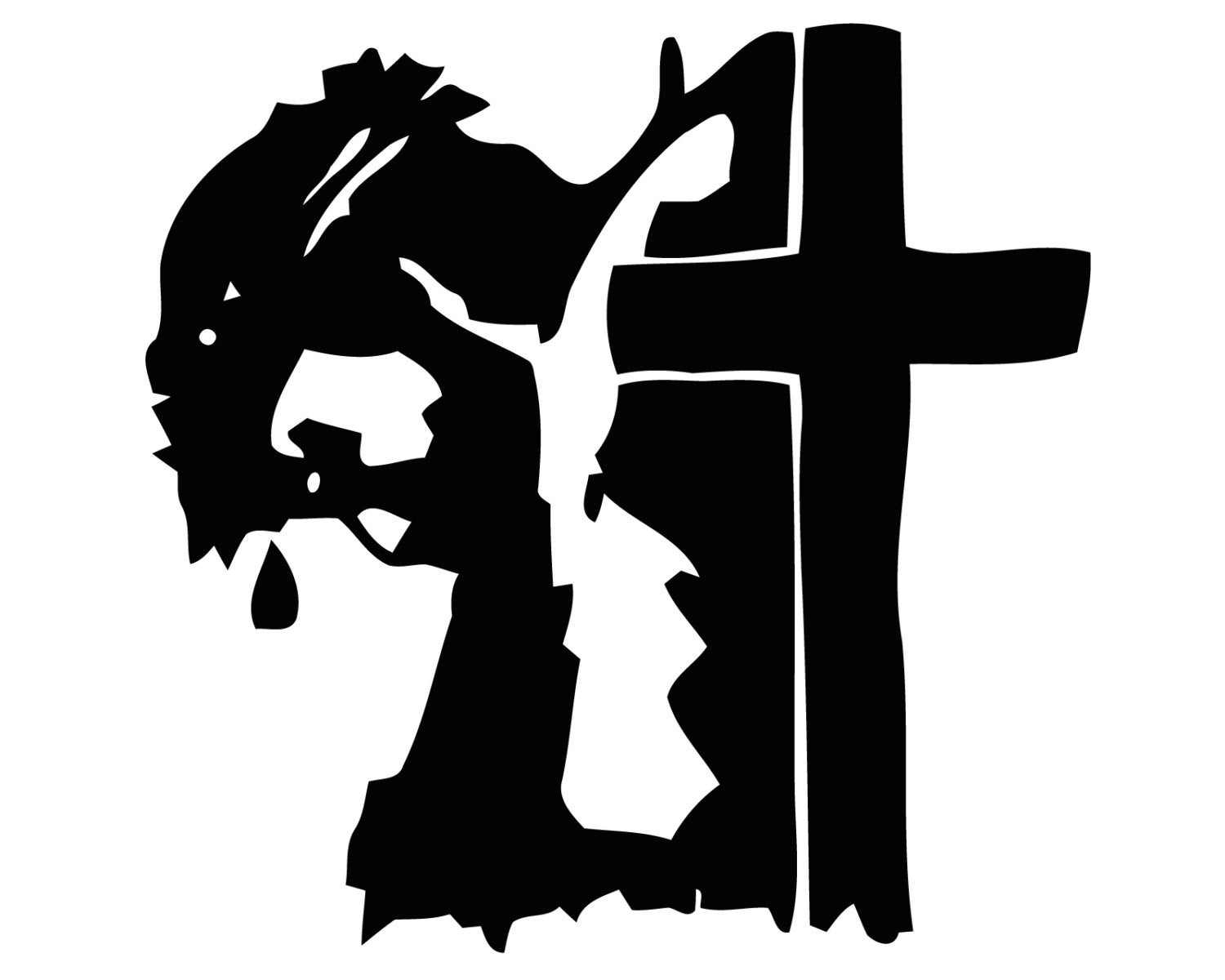 Tshirt Mahkota Tht jesus cross decal jesus crucifix bumper sticker christian Tshirt Mahkota Tht jesus cross decal jesus crucifix bumper sticker christian
