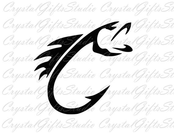 Fish hook svg hook svg bass svg fish svg fishing svg