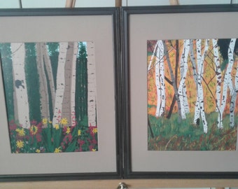Aspen trees