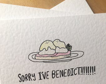 Funny 'Sorry' greeting cards