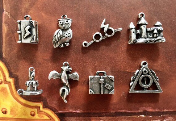 Pack 8 Different Harry Potter Charms Harry Potter Charms