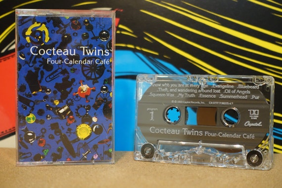 Four-Calendar Café by Cocteau Twins Vintage Cassette Tape