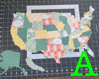 16x20 US Map Puzzle Kit