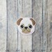 Pug YTD Felties- (set of 4) UN-CUT