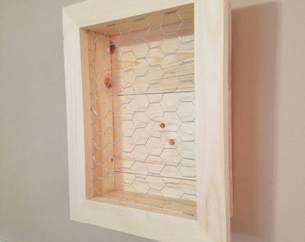 Wall hanging succulent box
