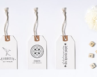 Custom hang tag - Custom price tag - Graphic design - Hang tag design - Clothing hang tag - Brand marketing - Clothing tag design - OOAK