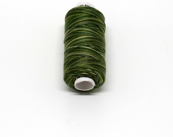Valdani 60wt. Variegated Cotton Thread - #M19 Olives