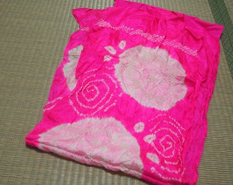 Pink hekoobi / obi belt for kimono / scarf