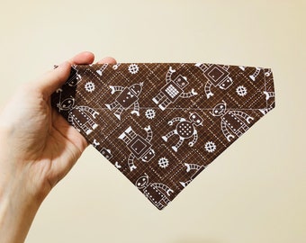 Robot dog bandana