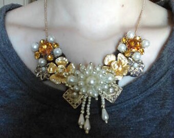 Gold Statement Necklace