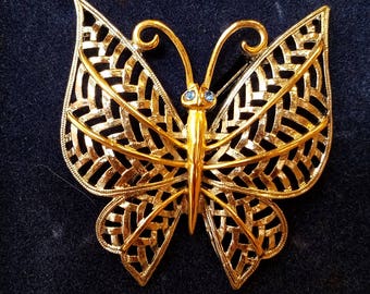 Vintage Avon butterfly brooch, butterfly brooch, avon butterfly brooch, avon