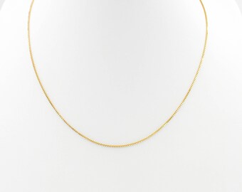 14K Gold Box Chain, Chains, 14k Gold Chains, Box Chains, 14K Chains, Necklaces, Gold chains, Gold, 18k chains, Necklaces, Womens Chains