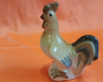 Lomonosov porcelain figurine rooster, russian porcelain