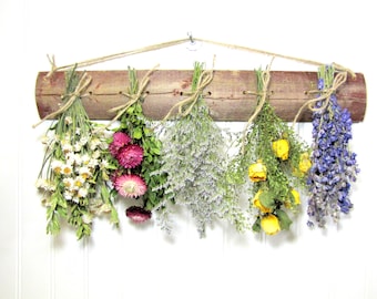 Dried Flower Rack, Drying Rack, Dried Flower Arrangement, Farmhouse Decor