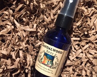 2 oz Sandalwood Aloe Body Spray