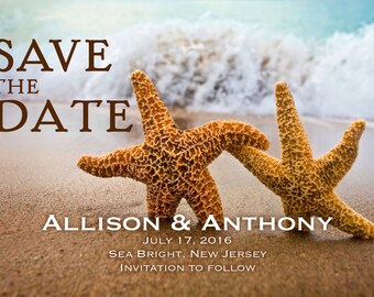 Starfish Save the Date