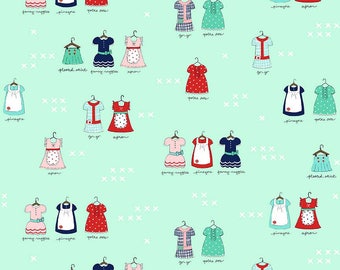 A Little Sweetness Mint Main - C6510-MINT by Tasha Noel for Riley Blake Designs