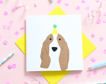 Birthday Bassett Hound