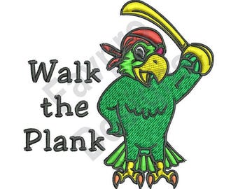 Walk The Plank - Machine Embroidery Design