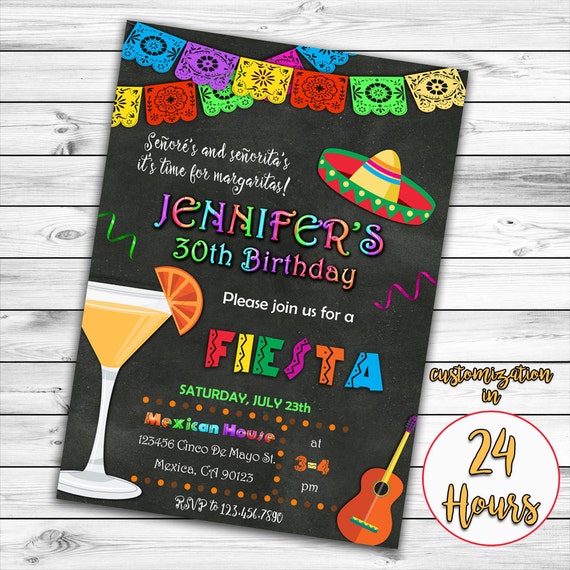 Mexican Birthday Invitations 9