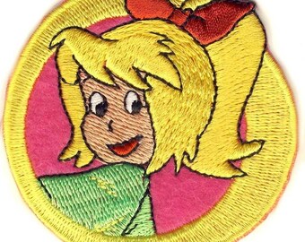 Bibi Blocksberg-head-patches/patch/badge-New #9102-appliqué