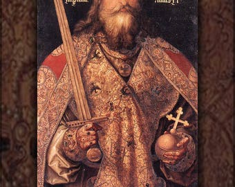 Poster, Many Sizes Available; Charlemagne, By Albrecht Dürer