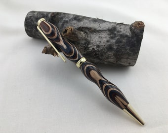 Handmade Midnight Wood Pen