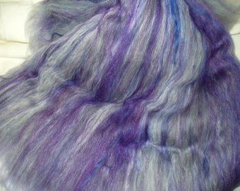 Multi Fibered Batt for Hand Spinning Yarn