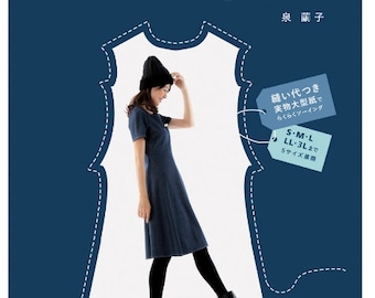 It makes you look Slim !! Sewing Book Craft Pattern Book Japanese
