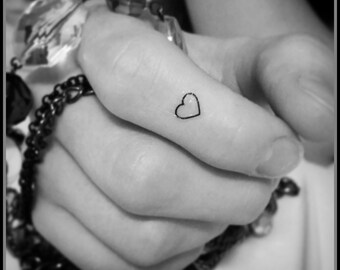 tiny heart tattoos set of 20 fake tattoos temporary tattoos best selling item