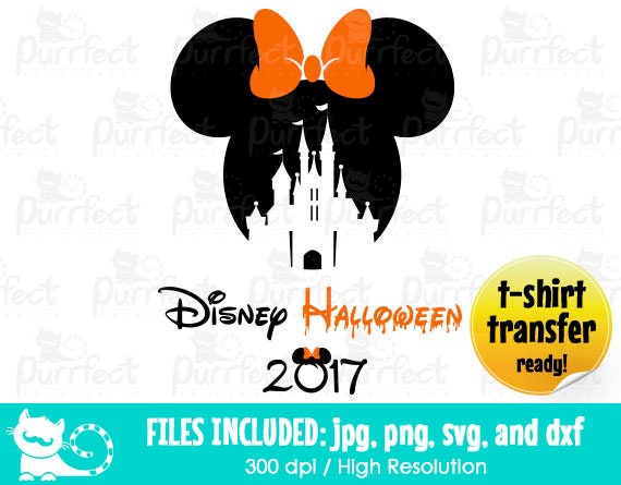 Download Minnie Halloween Castle 2017 SVG Disney Halloween Castle SVG
